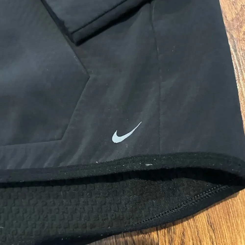 Nike Youth Full Zip Hoodie Jacket Sz Large Black Athletic Sweatshirt Boys/Girls